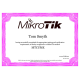 MikroTik Certified UserManager Engineer Certificate